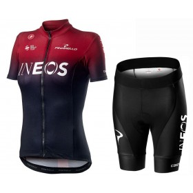 Tenue Maillot + Cuissard 2019 TEAM INEOS Femme N001